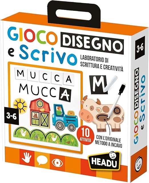 Gioco, disegno e scrivo