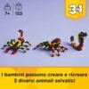 LEGO CREATOR ANIMALI SELVATICI: RAGNO TRASFORMISTA 31159