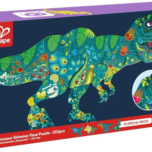 Puzzle brillante dinosauri -200 pezzi