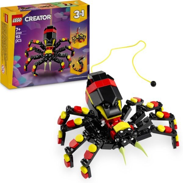 LEGO CREATOR ANIMALI SELVATICI: RAGNO TRASFORMISTA 31159