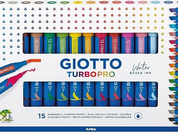 Giotto TurboPRO 15  pennarelli doppia punta
