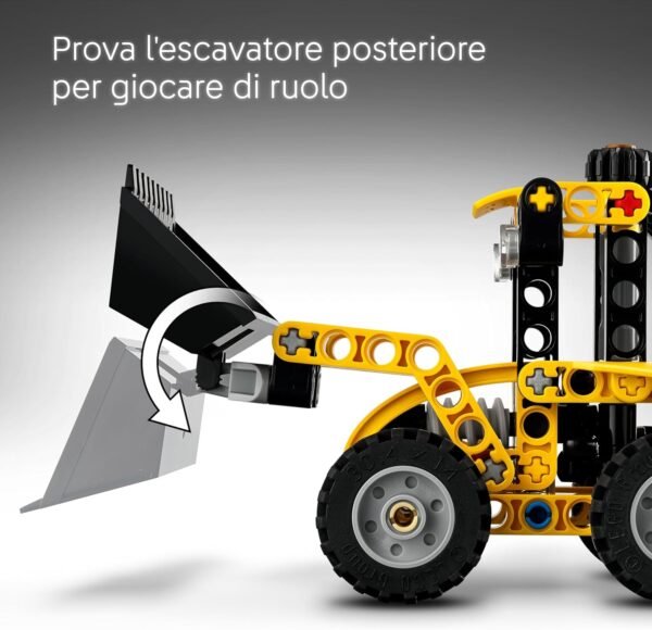 LEGO TECHNIC SCAVATRICE A CUCCHIAIA ROVESCIA 42197