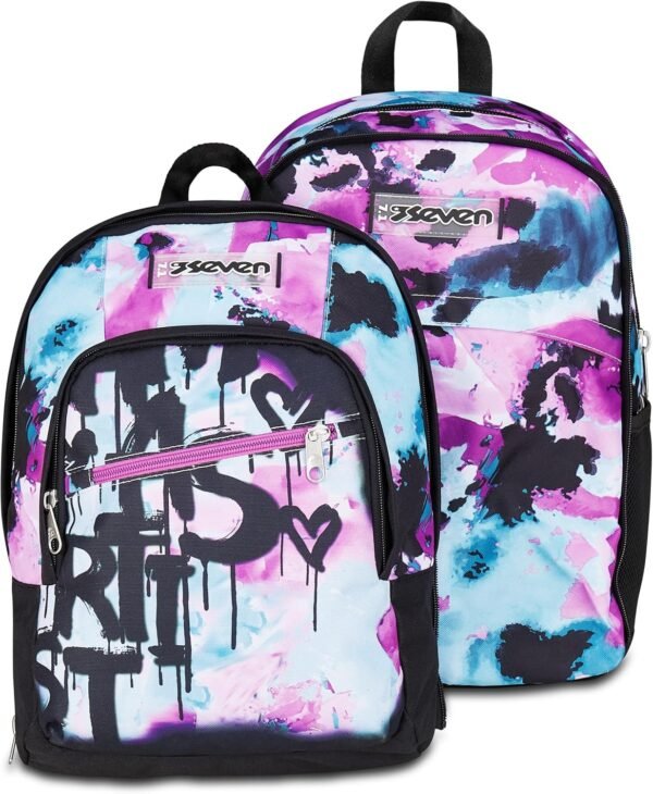 ZAINO DUAL DETACH SEVEN QUICK GRAFFITI GIRL