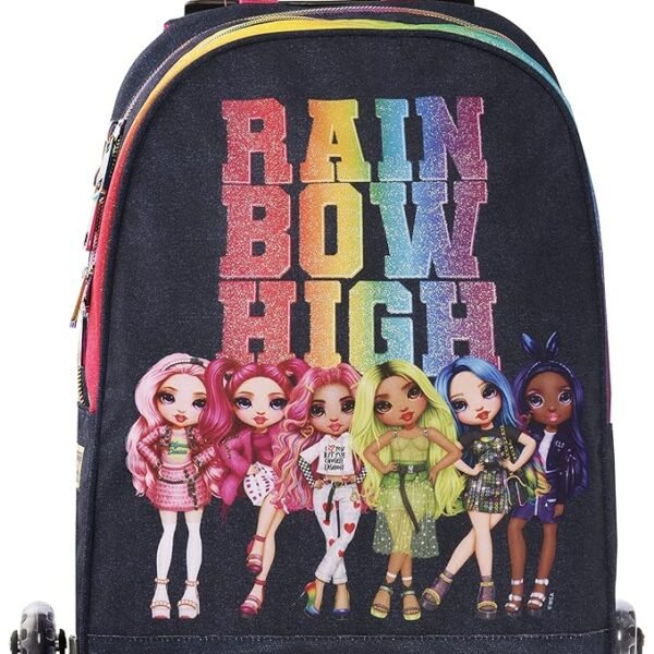 ZAINO ORG. TROLLEY STACCABILE NEW RAINBOW HIGH