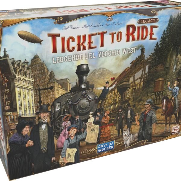Ticket To Ride Legacy: Leggende del Vecchio West