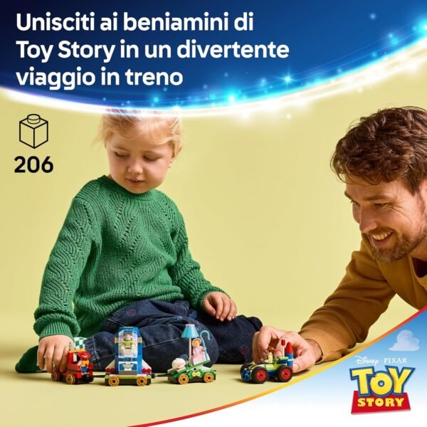 LEGO 43264 DISNEY PIXAR TOY STORY TRENO AUTO RC CELEBRATIVO