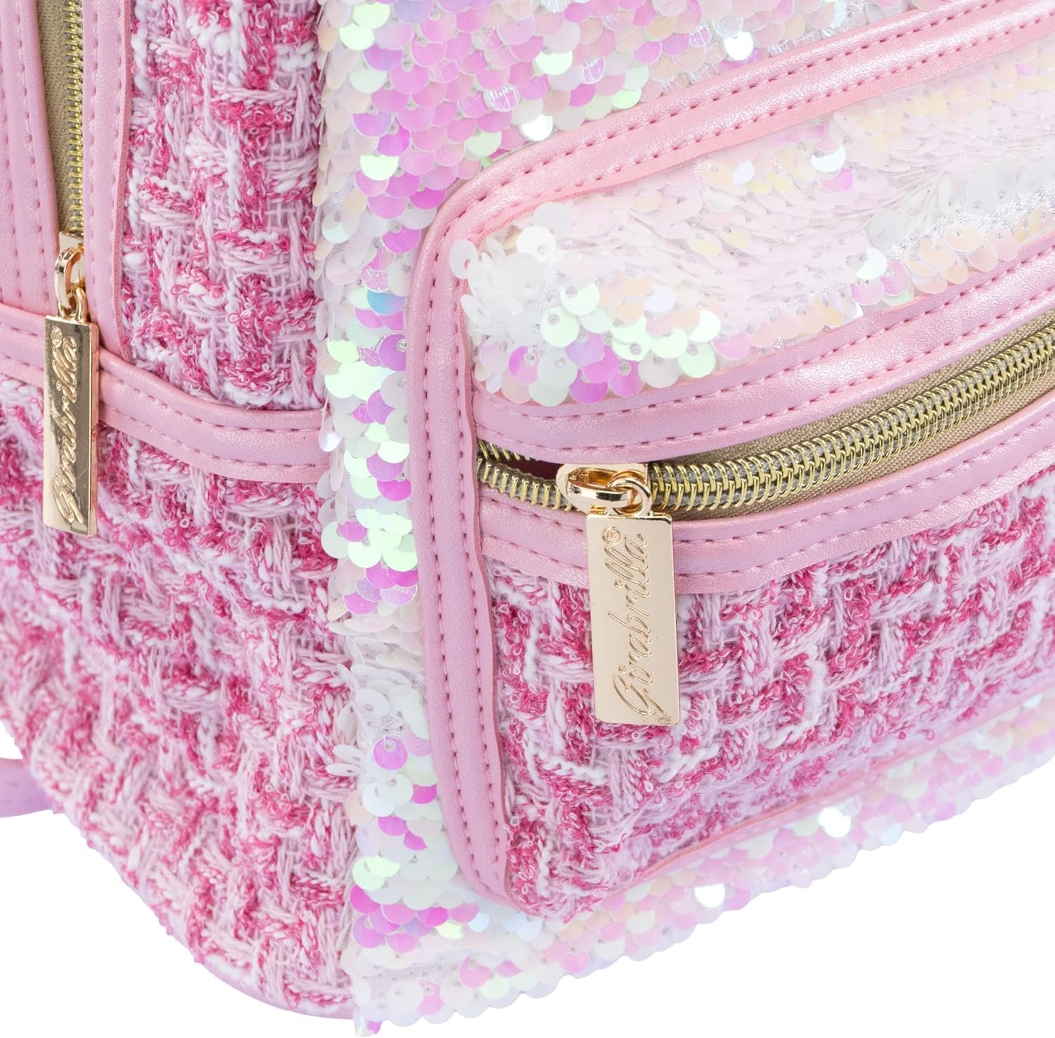 GIRABRILLA TWEED BACKPACK - immagine 4