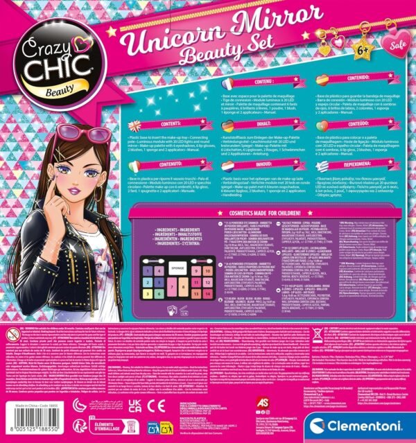 UNICORN MIRROR BEAUTY SET
