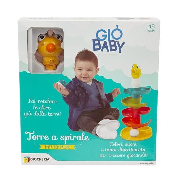 GIO' BABY - Torre a Spirale Palline Sonore