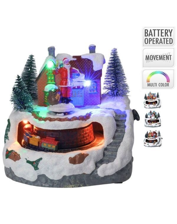ACD911140 SCENA TRENO NATALE