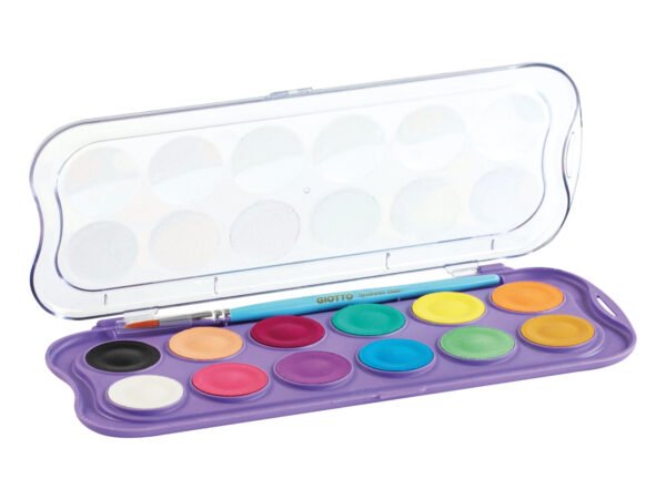 ACQUERELLI GIOTTO CANDY COLLECTION SCATOLA 12