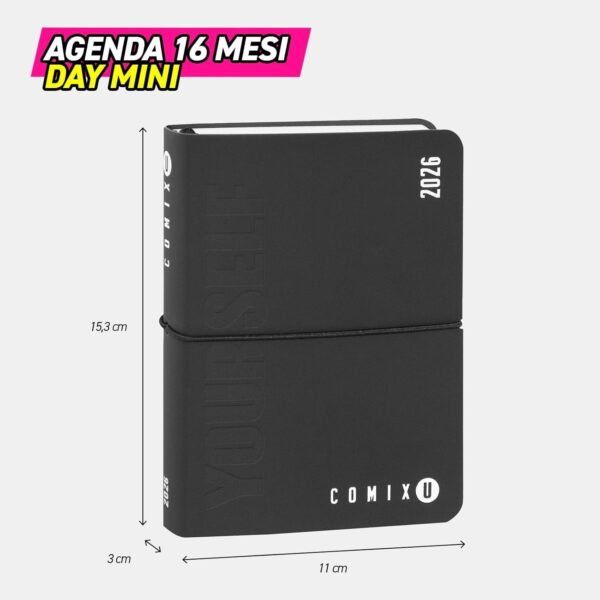 AG. 16M DAY MINI COMIX U YOURSELF BLACK WHITE