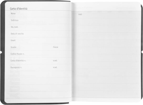 AG. 16M DAY MINI COMIX U YOURSELF BLACK WHITE