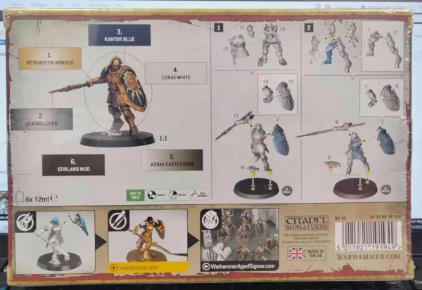 Age of Sigmar Vindictors + Paints Set Warhammer