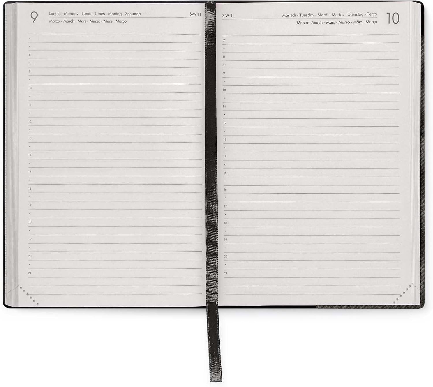 AGENDA 12 MESI - 2026 -
MEDIUM DAILY DIARY - DEEP
GRAPHITE - immagine 2