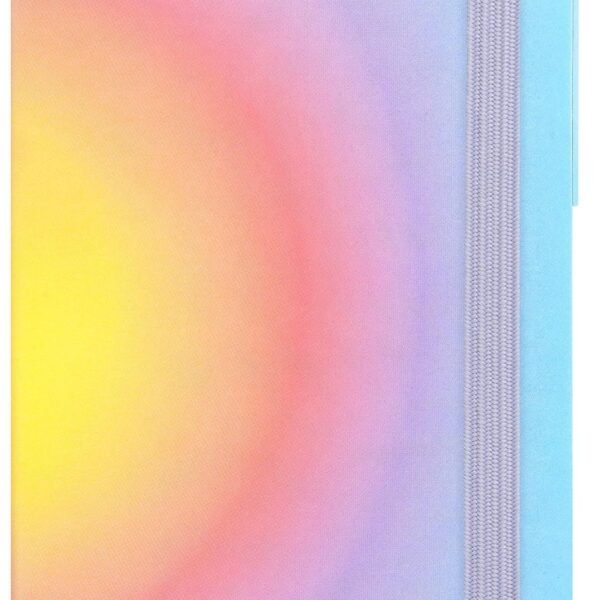 AGENDA 12 MESI - 2026 -
MEDIUM WEEKLY DIARY
WITH NOTEBOOK - AURA
