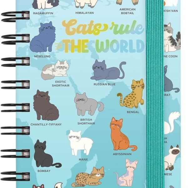 agenda-12-mesi-2026-small-daily-spiral-bound-kitty.jpg AGENDA 12 MESI - 2026 -
SMALL DAILY SPIRAL BOUND
- KITTY