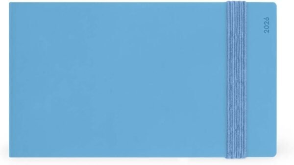 AGENDA 12 MESI - 2026 -
SMALL WEEKLY HORIZONTAL
- RETRO BLUE