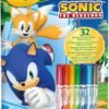 ALBUM ATTIVITA' & COLORING SONIC CRAYOLA