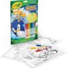 ALBUM ATTIVITA' & COLORING SONIC CRAYOLA
