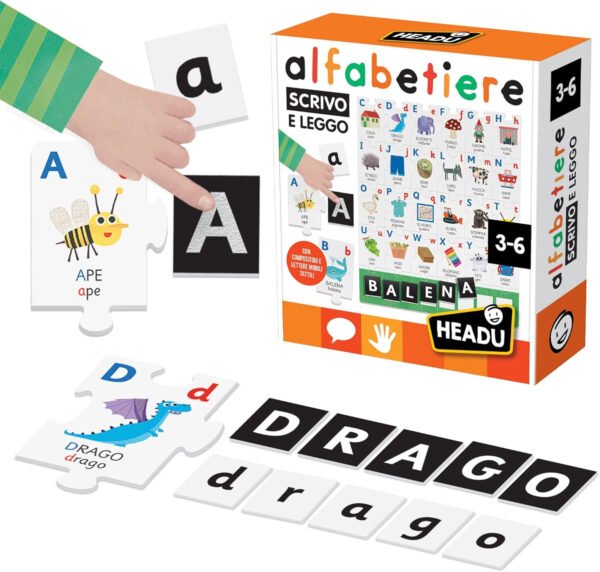 Alfabetiere Tattile Scrivo e Leggo