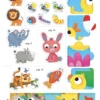Animali- stikers scintillanti