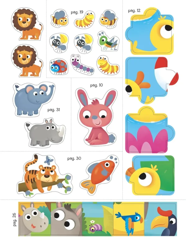 Animali- stikers scintillanti