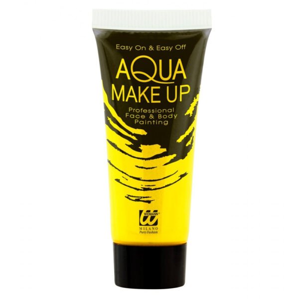 "AQUA MAKE-UP GIALLO FLUORESCENTE IN TUBO" 30 mL