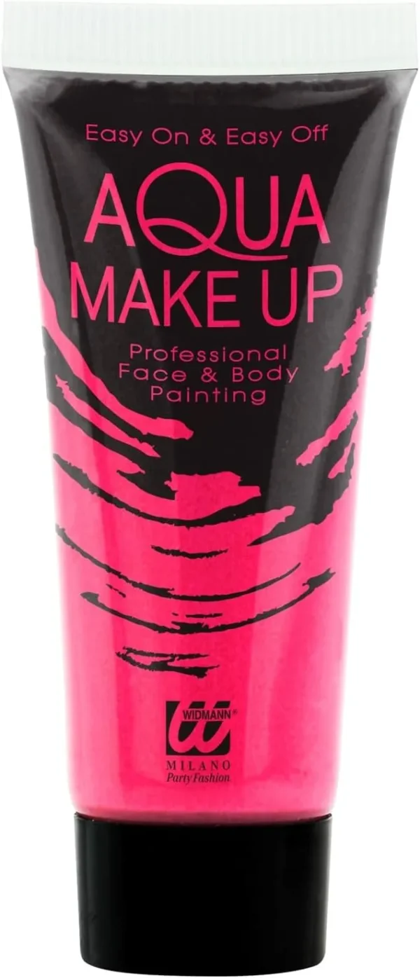 "AQUA MAKE-UP ROSA FLUORESCENTE IN TUBO" 30 mL