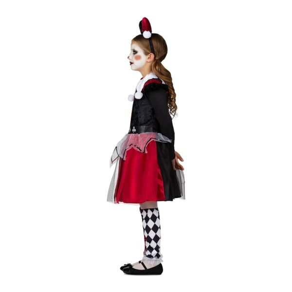 arlecchina-in-rosso-5-6-anni-abito-colletto-copricapo-e-scaldamuscoli-1.jpg Arlecchina In Rosso 5-6 ANNI Abito, colletto, copricapo
e scaldamuscoli