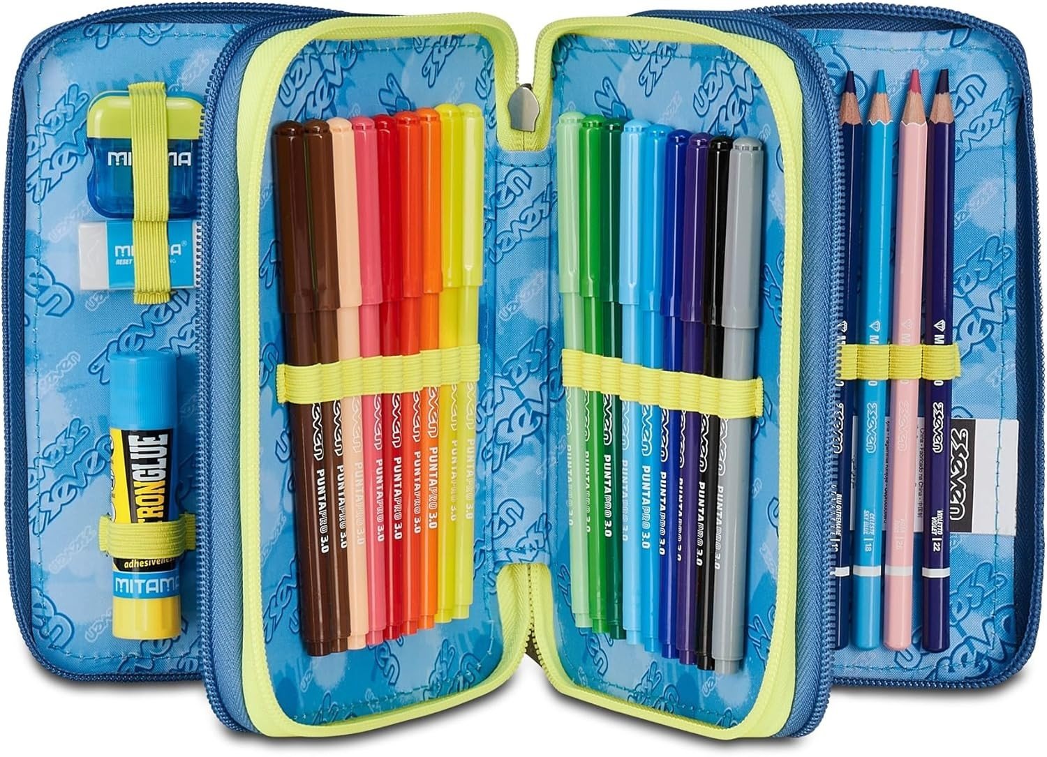 AST. 3 ZIP SEVEN SHADY DYE BOY - immagine 2