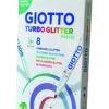 AST 8 GIOTTO TURBO GLITTER PASTEL