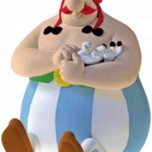 ASTERIX OBELIX WITH IDEFIX MONEY BANK