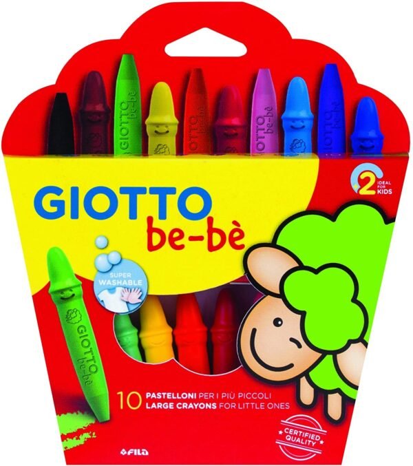 ASTUCCIO 10 CERA GIOTTO BEBE