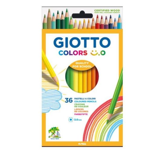 ASTUCCIO 36 GIOTTO COLORS