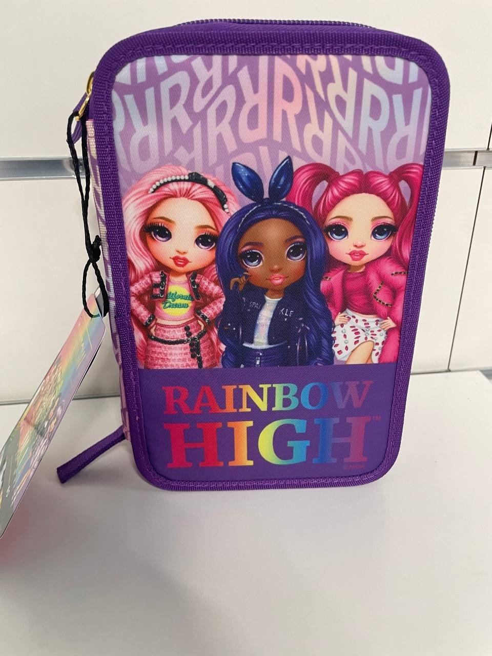 ASTUCCIO CORREDO 3 ZIP RAINBOW HIGH