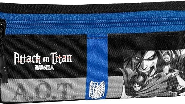 ASTUCCIO RETTANG. CON ELASTICO ATTACCO DEI GIGANTI COMIX