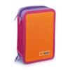 Astuccio Scuola con 3 Scomparti - Saccuccioli con Materiale Scolastico Lebez