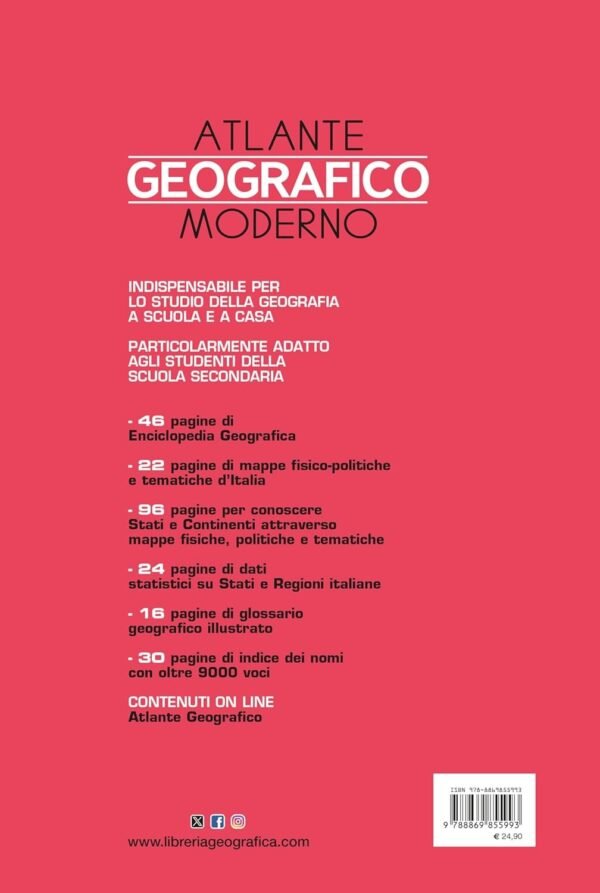 Atlante Geografico moderno