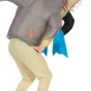 "ATTACCO SQUALO" (costume sovradimensionato gonfiabile con ventola) (4 batterie AA non incluse)