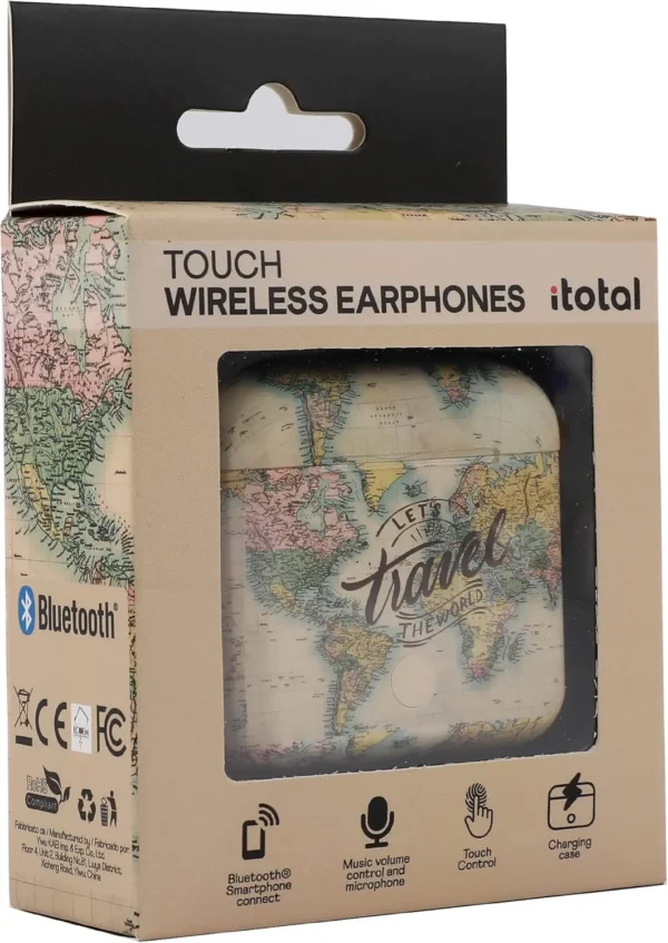 AURICOLARI WIRELESS OLD MAP