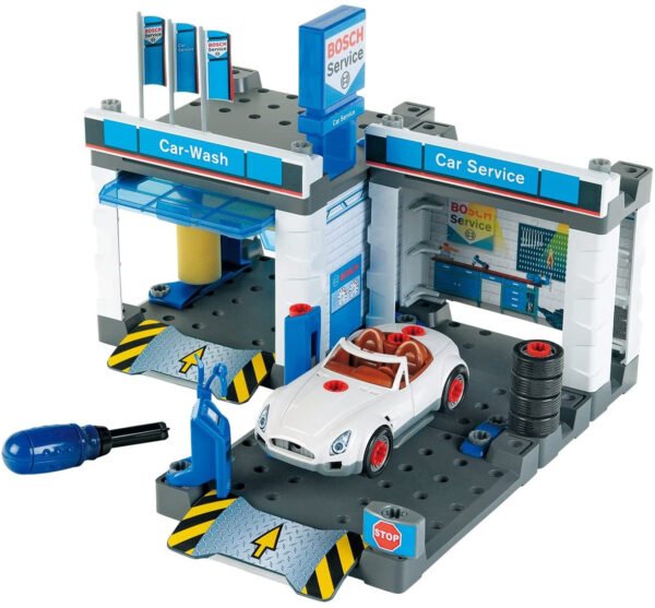 Autofficina Bosch con autolavaggio