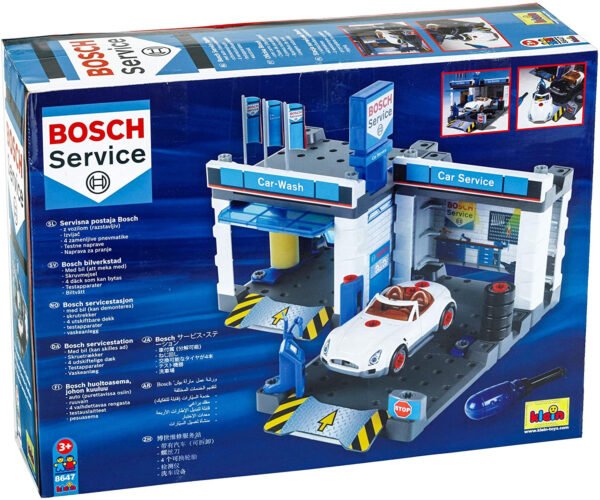 Autofficina Bosch con autolavaggio