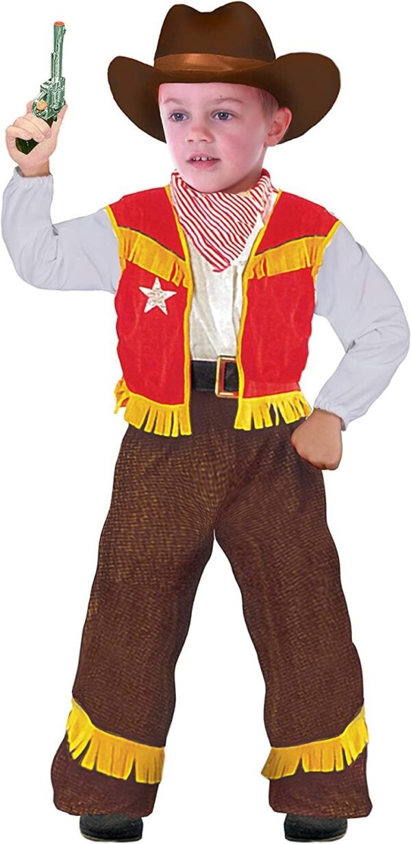 BABY COW BOY  COSTUME  3/4