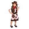 BABY COW GIRL  3/4 ANNI  COSTUME
