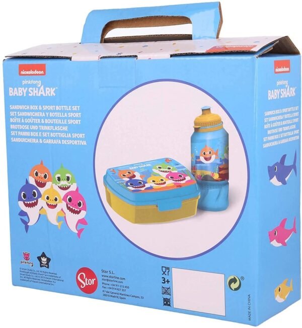 BABY SHARK GIFT BOX BORRACCIA +
PORTAMERENDA