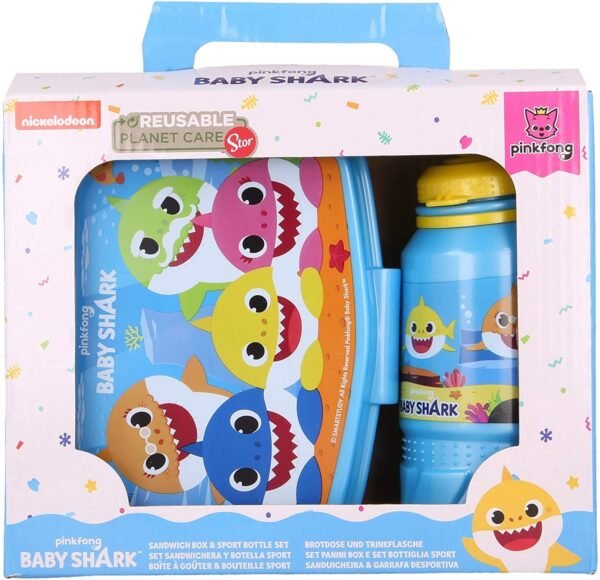 BABY SHARK GIFT BOX BORRACCIA +
PORTAMERENDA
