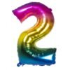 BALLOON 86 CM RAINBOW N&deg; 2