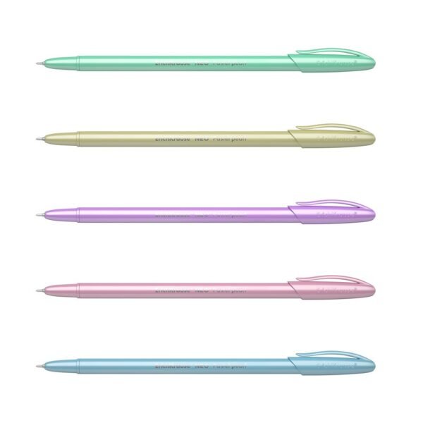 Ballpoint pen ErichKrause&reg; Neo&reg; Pastel Pearl, ink color: blue (tube 60 pcs.)