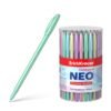 Ballpoint pen ErichKrause&reg; Neo&reg; Pastel Pearl, ink color: blue (tube 60 pcs.)